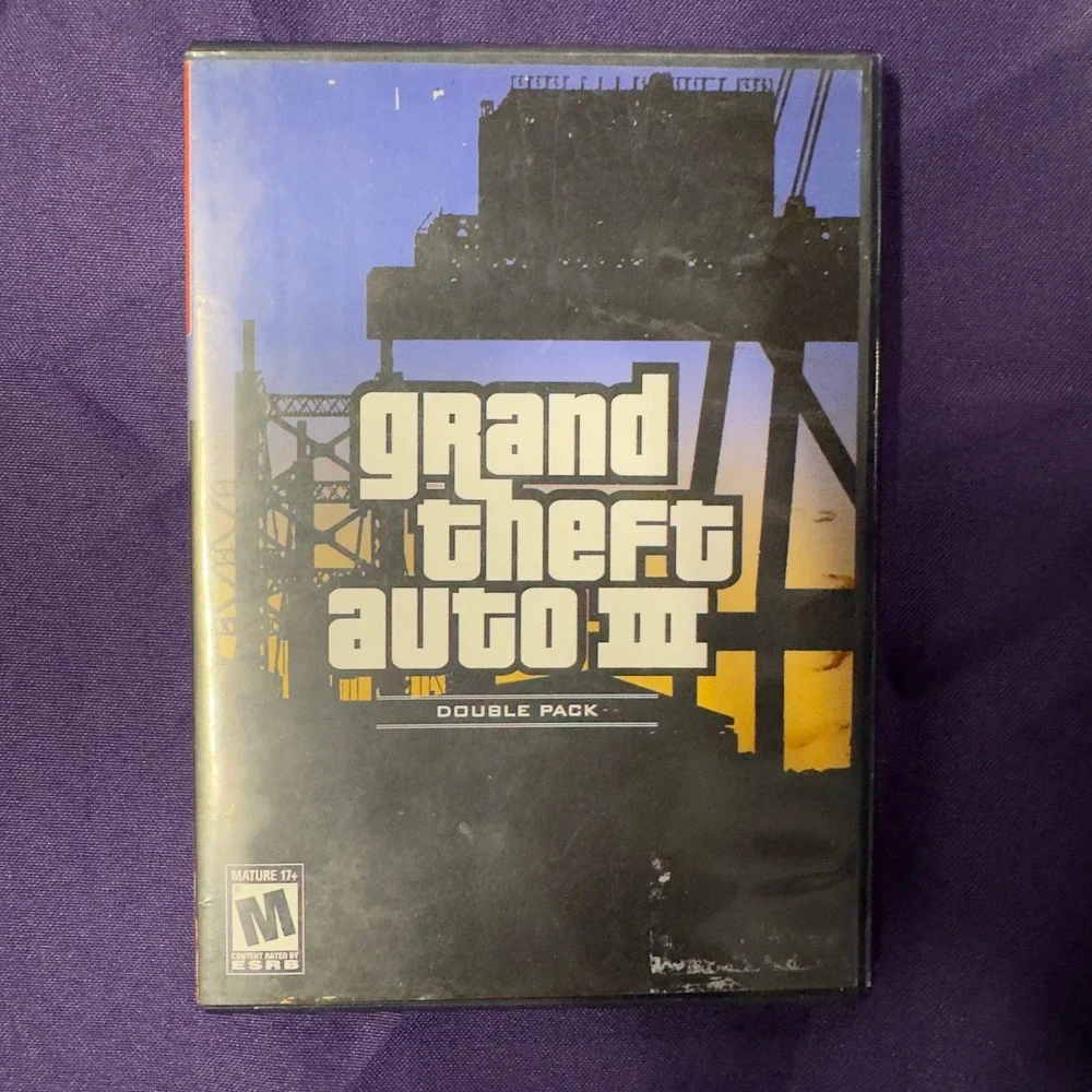 Grand Theft‎ Auto III PS2 Complete in Box GTA III 3 Three Playstation 2
